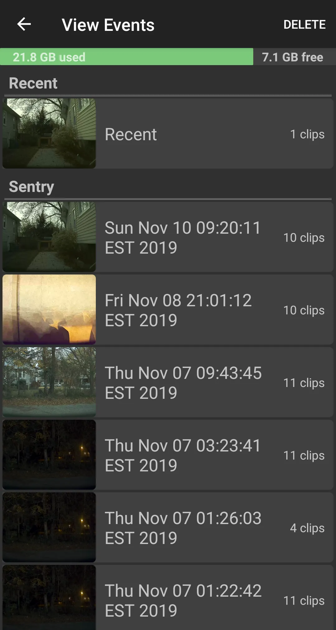 TeslaCam / Sentry Reviewer | Indus Appstore | Screenshot