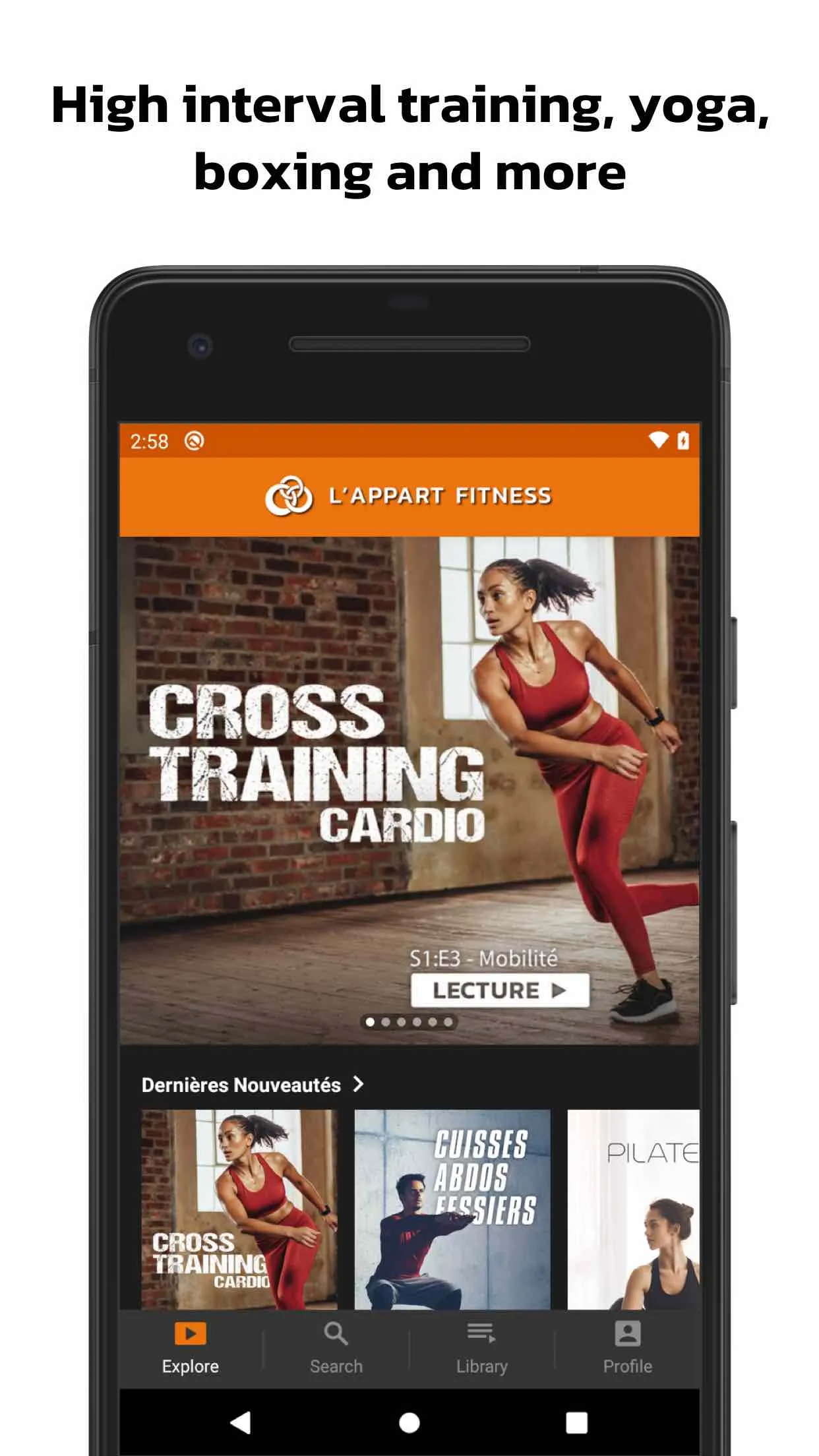 L'Appart Fitness On Demand | Indus Appstore | Screenshot