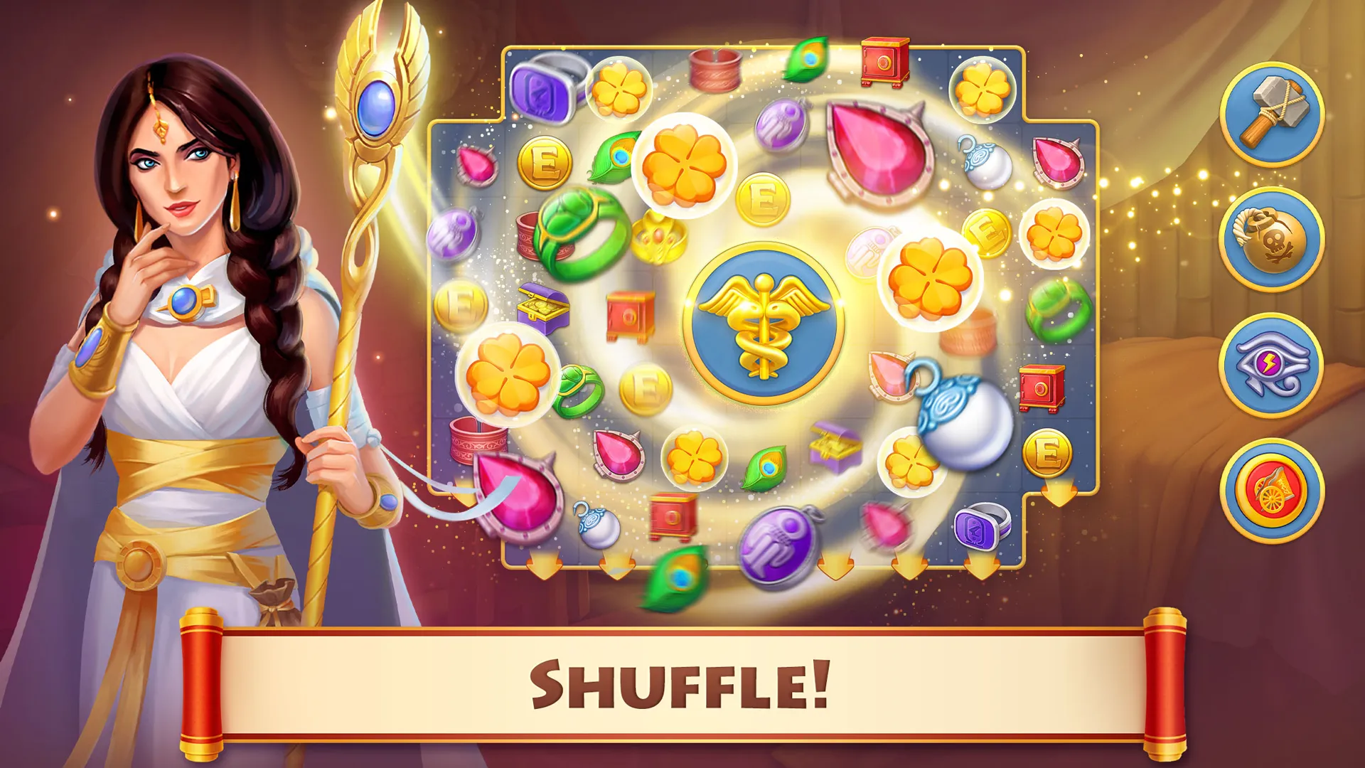 Cradle of Empires: 3 in a Row | Indus Appstore | Screenshot