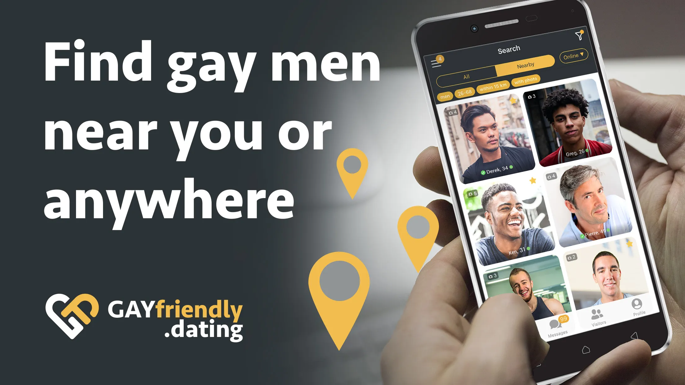 Gay guys chat & dating app | Indus Appstore | Screenshot