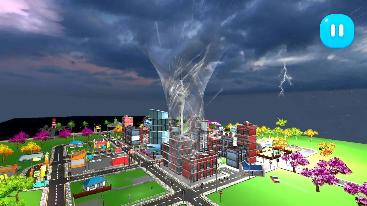 Tornado Rain and Thunder Sim | Indus Appstore | Screenshot