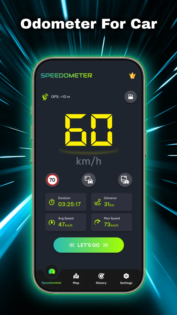 GPS Speedometer: Speed Meter | Indus Appstore | Screenshot