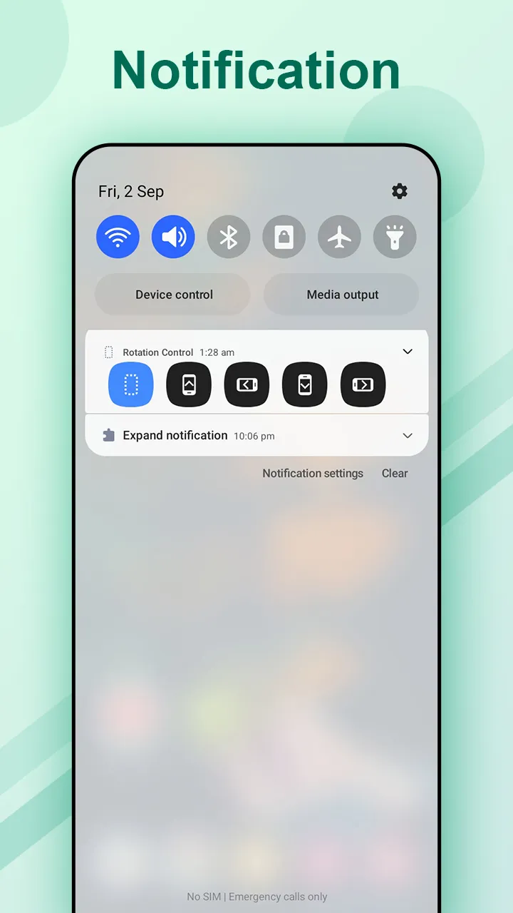 Rotation Control | Indus Appstore | Screenshot