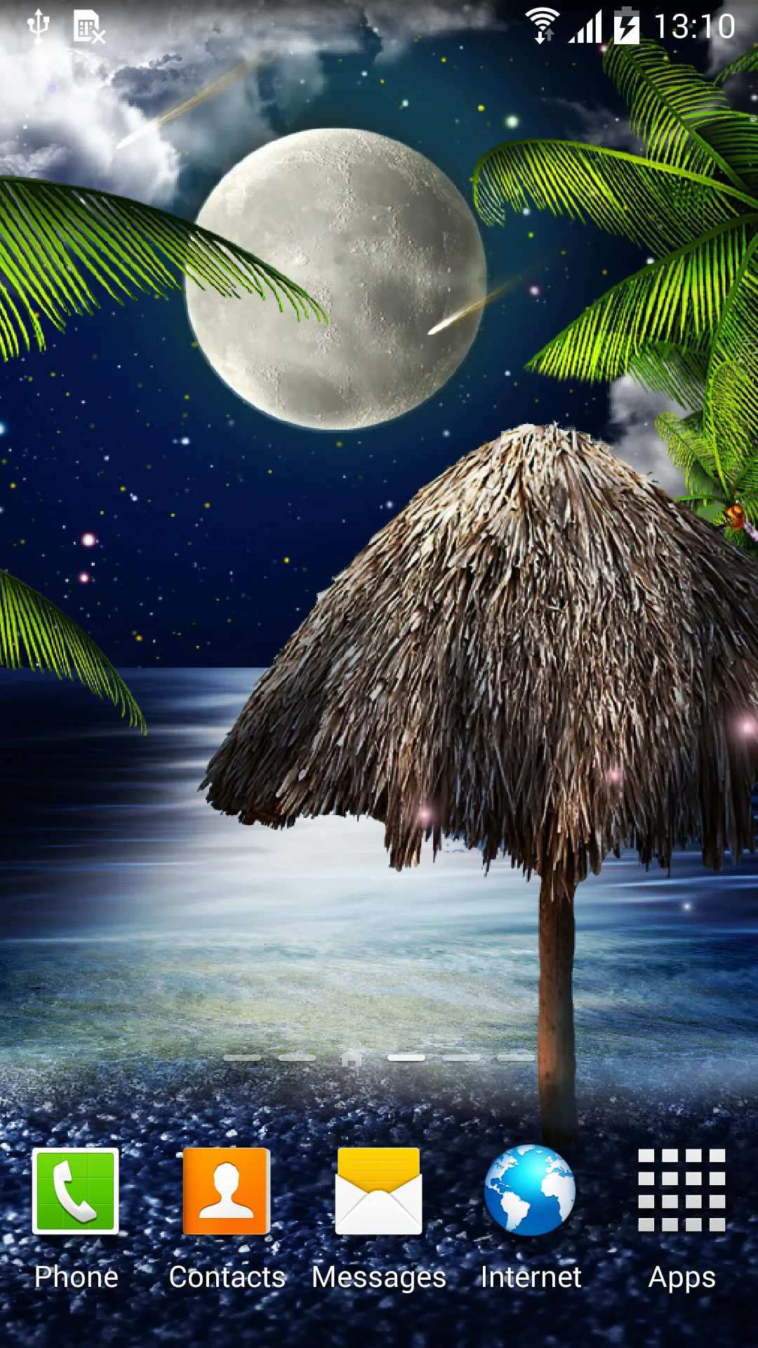 Tropical Night Live Wallpaper | Indus Appstore | Screenshot