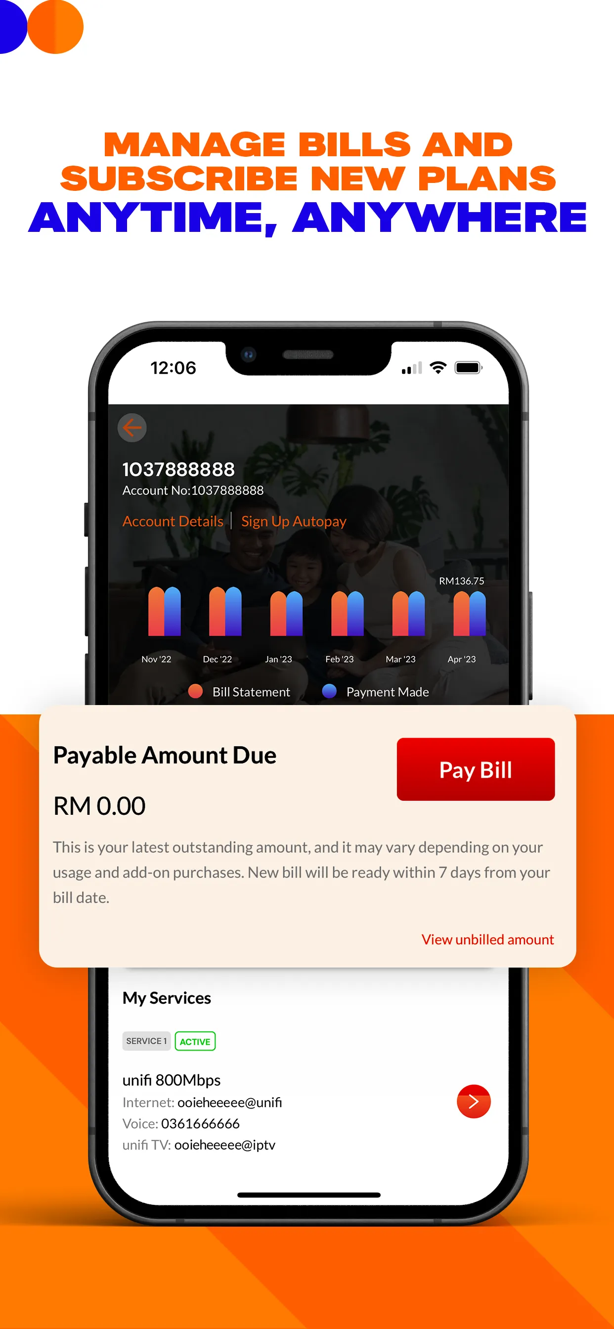 MyUnifi | Indus Appstore | Screenshot