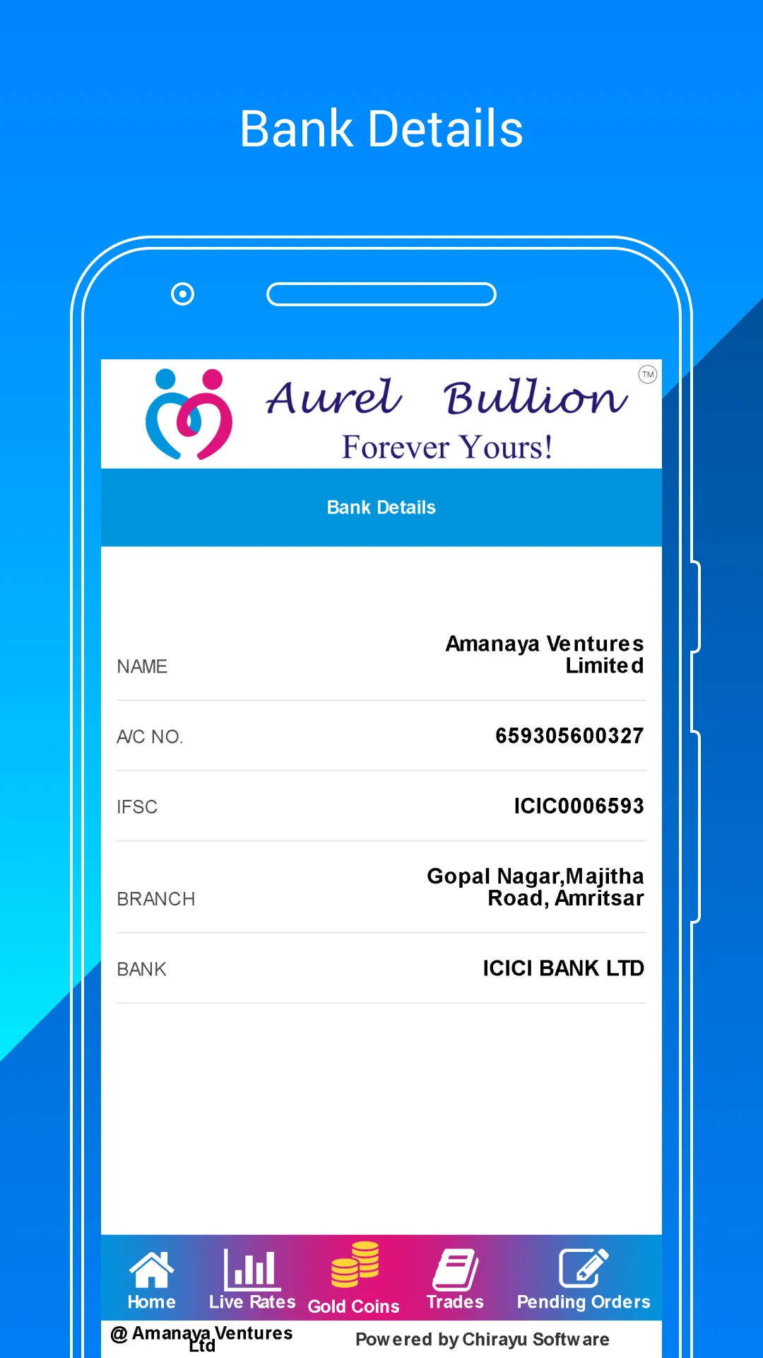 Aurel Bullion - Amanaya Ventur | Indus Appstore | Screenshot