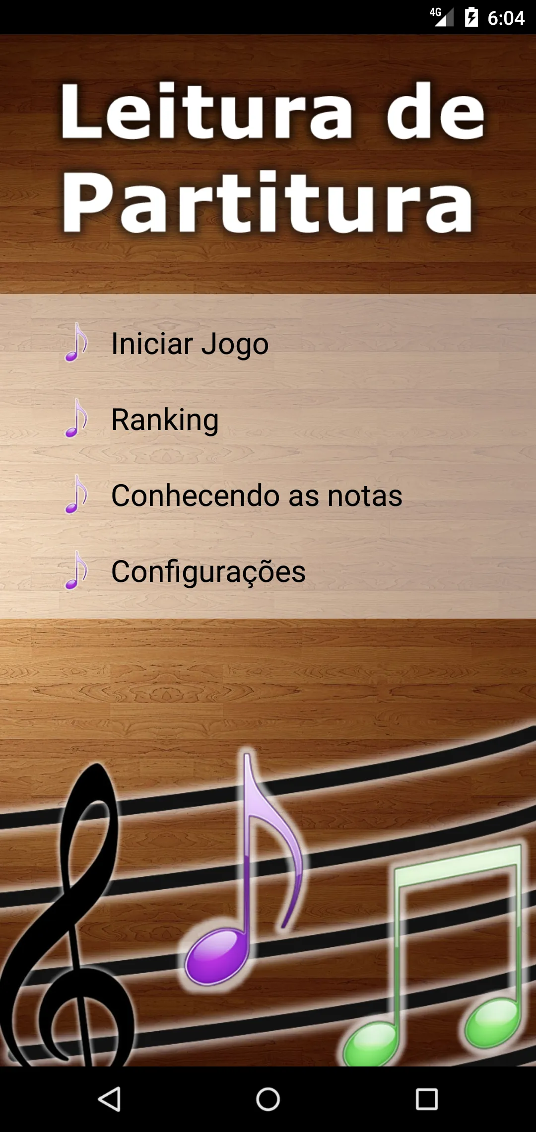 Leitura de Partitura - Jogo | Indus Appstore | Screenshot