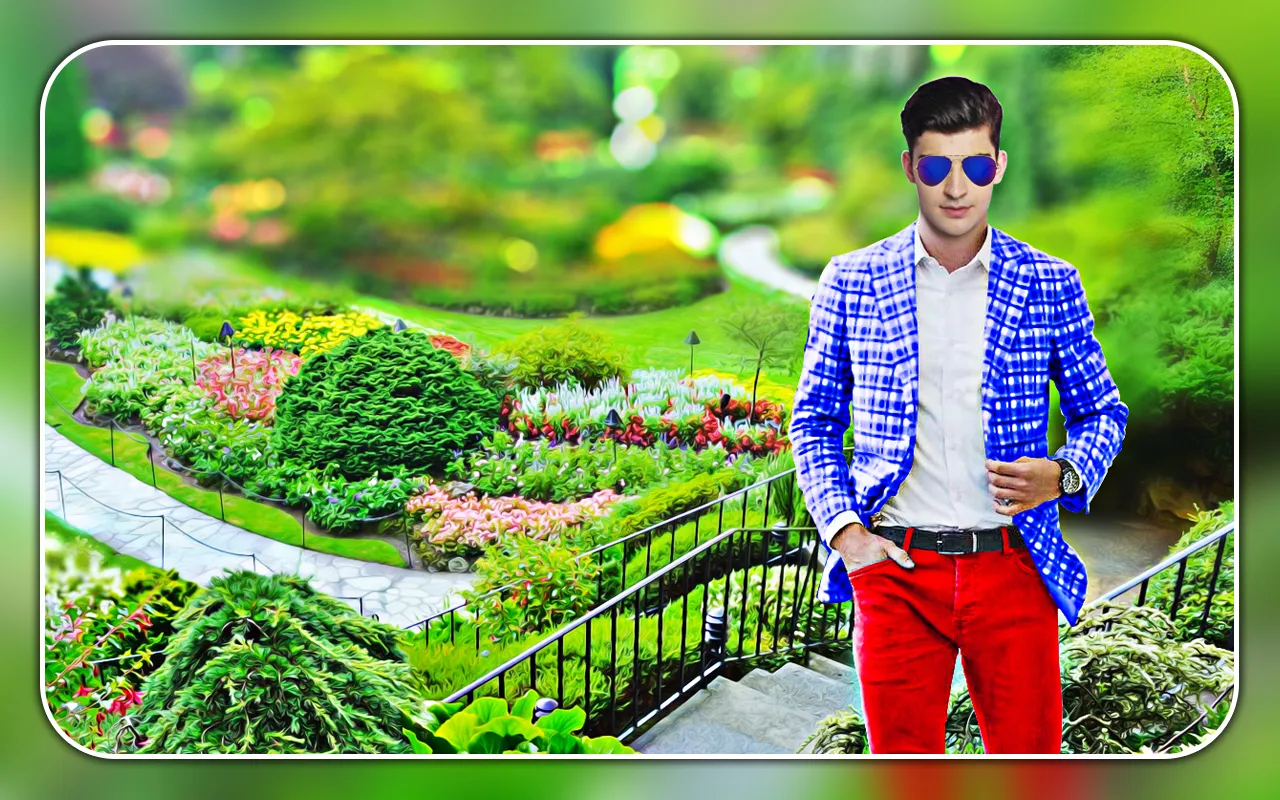 Garden photo editor and frames | Indus Appstore | Screenshot