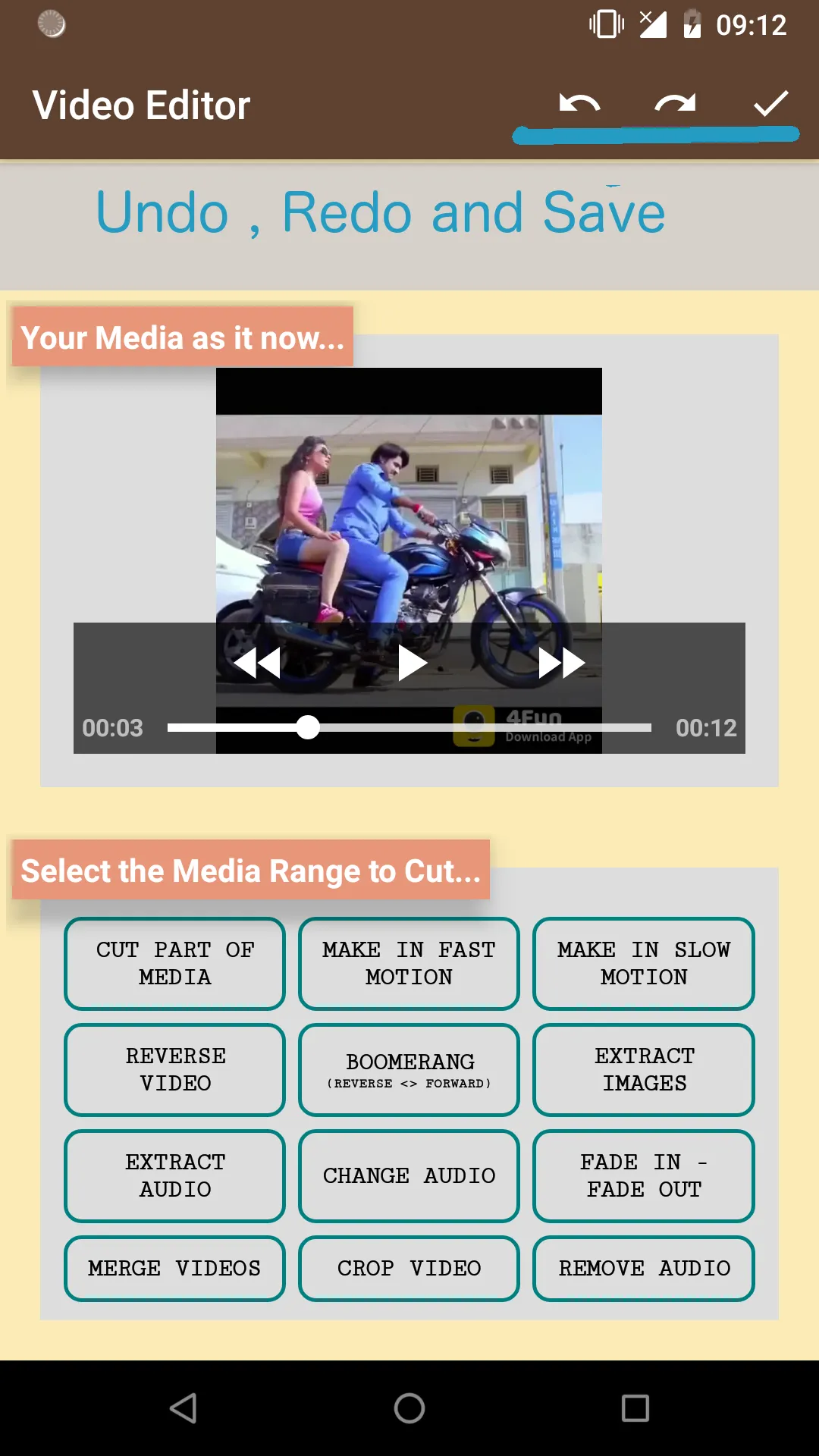 Video Editor - Cut, Crop, Boom | Indus Appstore | Screenshot