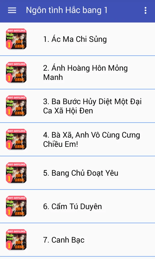 Truyen ngon tinh hac bang | Indus Appstore | Screenshot