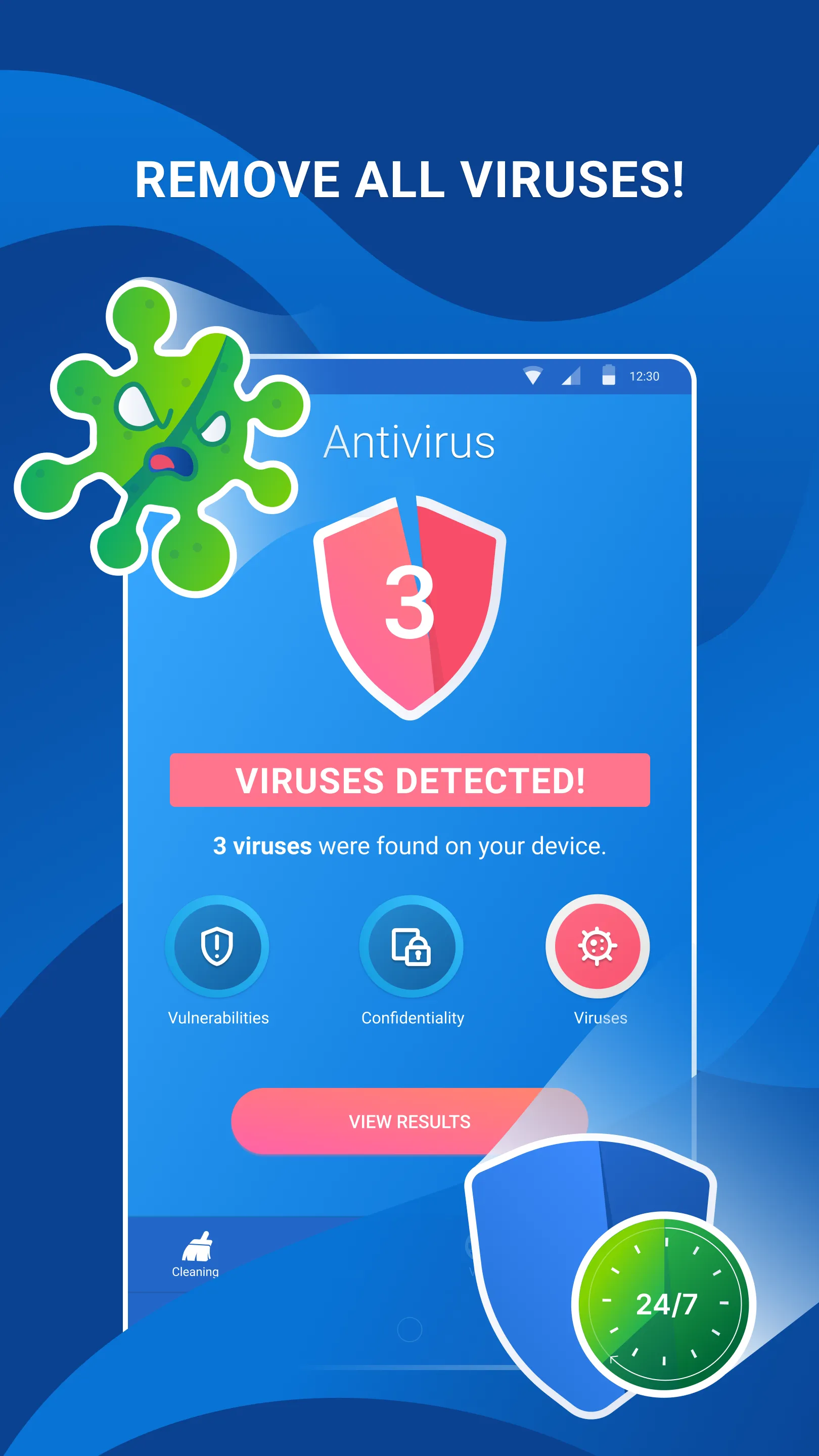 Cleaner Antivirus VPN Cleaner | Indus Appstore | Screenshot