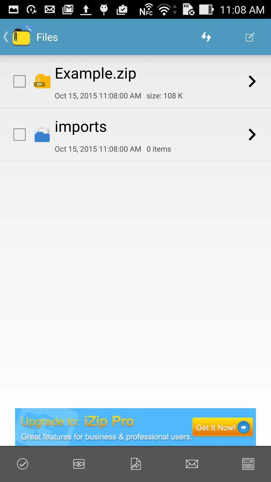 iZip - Zip Unzip Tool | Indus Appstore | Screenshot