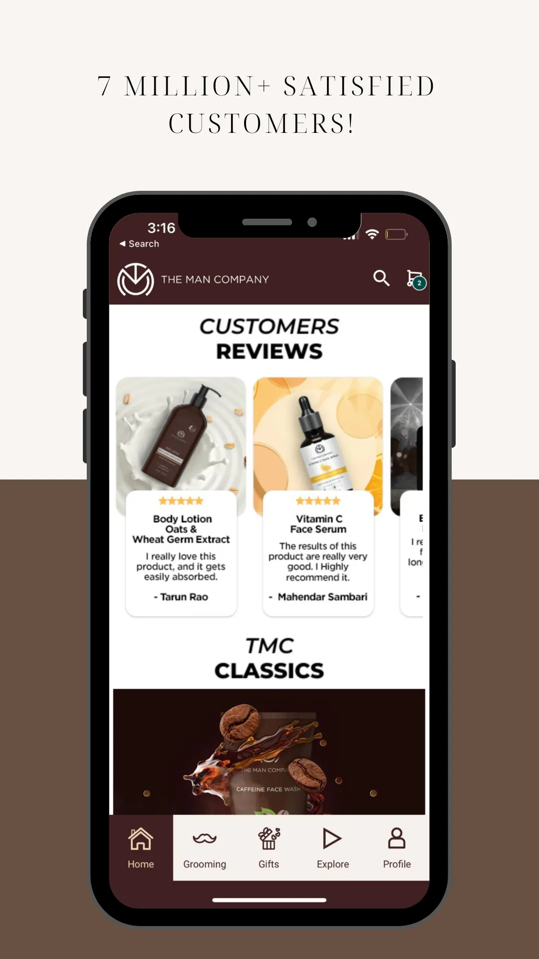 The Man Company | Indus Appstore | Screenshot