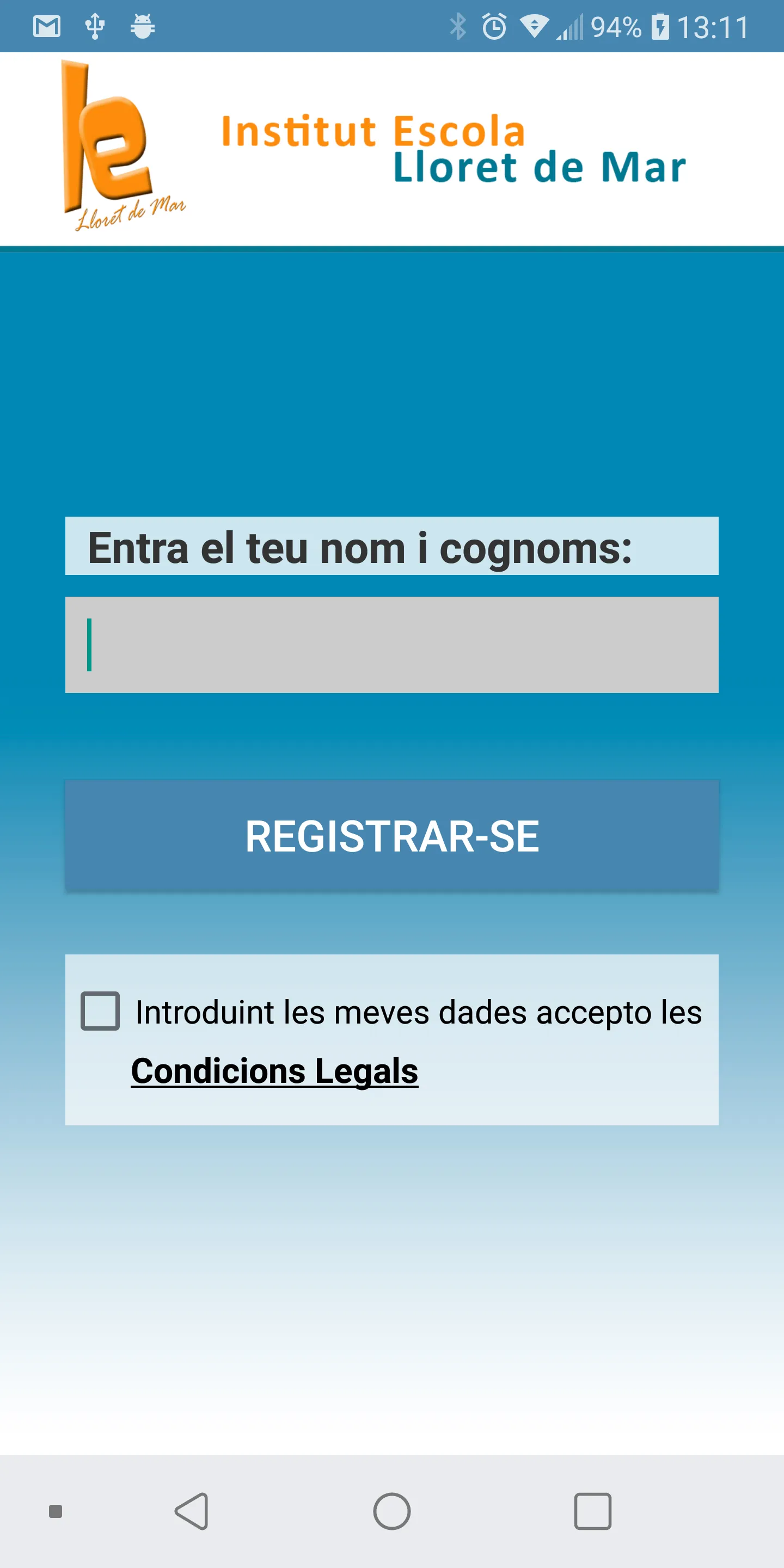 Institut Escola Lloret de Mar | Indus Appstore | Screenshot