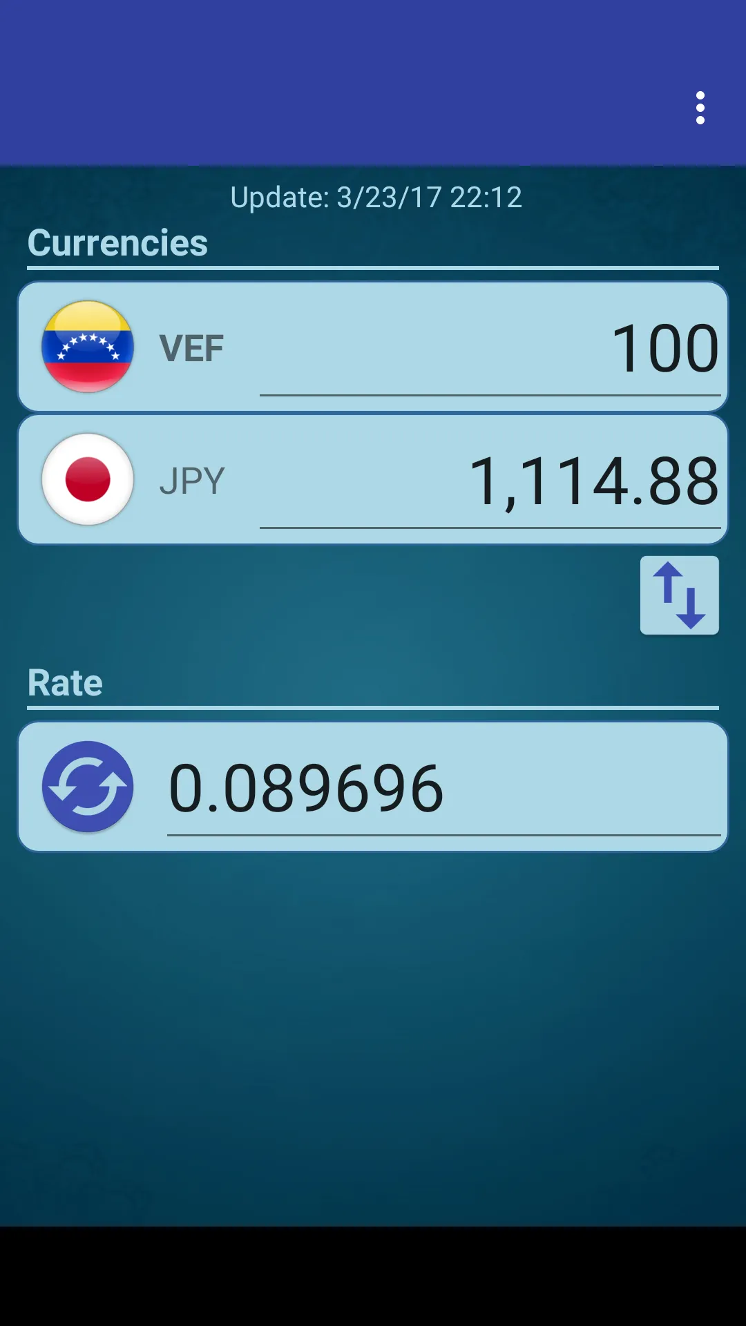 Japan Yen x Venezuelan Bolívar | Indus Appstore | Screenshot