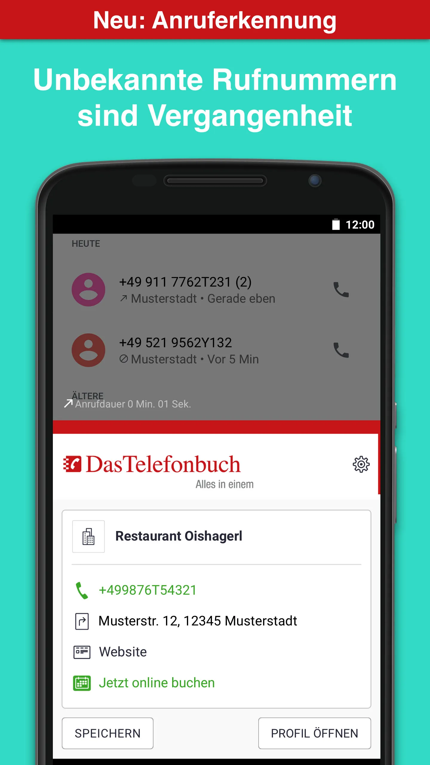 Das Telefonbuch | Indus Appstore | Screenshot