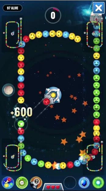 SpaceBlockBuster: MarbleBattle | Indus Appstore | Screenshot