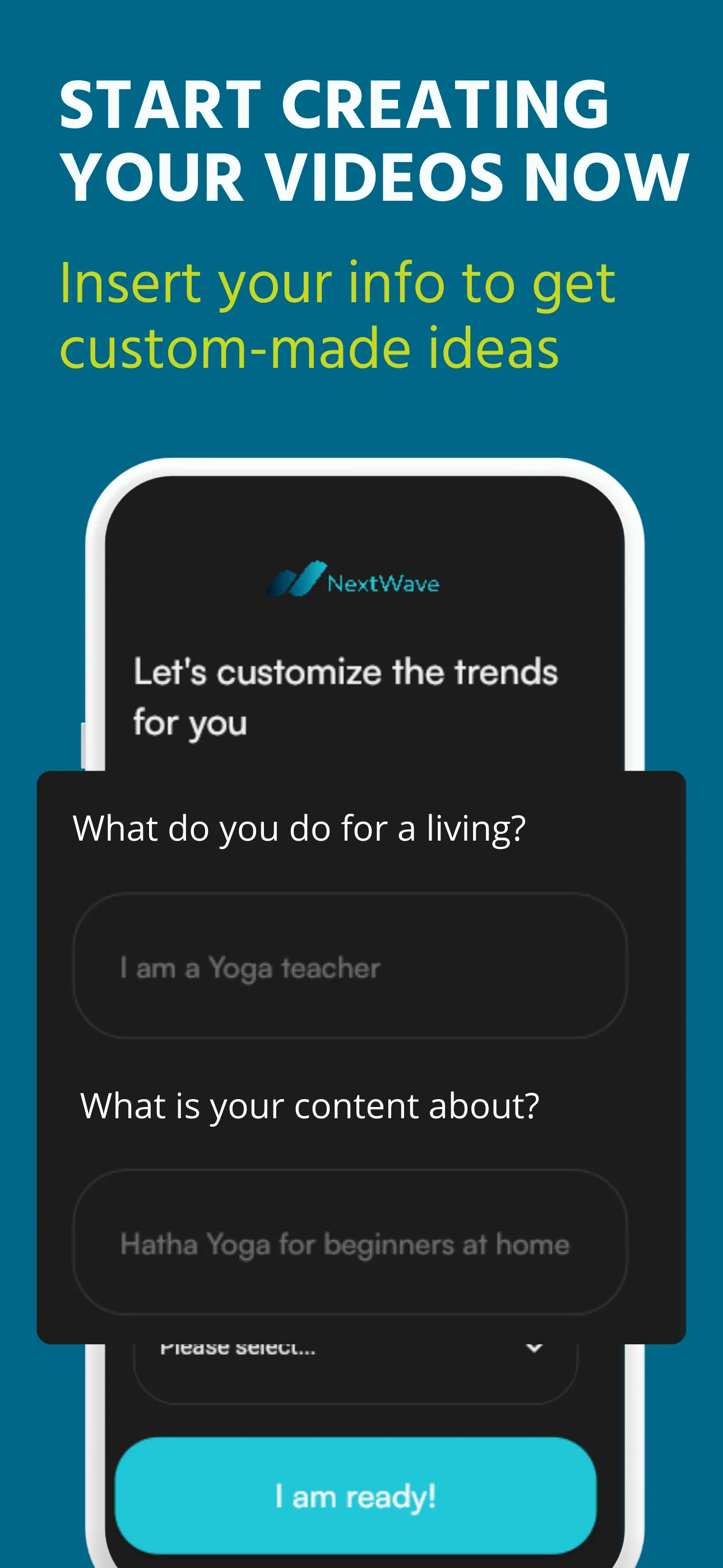 Nextwave Trends Idea Generator | Indus Appstore | Screenshot