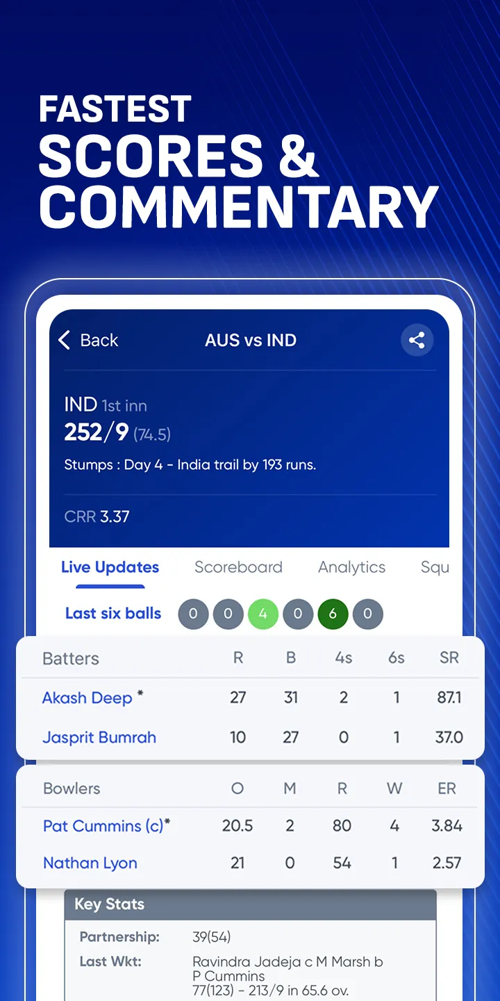 SportsTiger Live Score & News | Indus Appstore | Screenshot