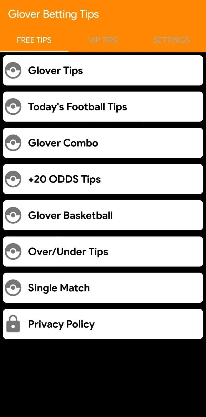 Glover Betting Tips | Indus Appstore | Screenshot