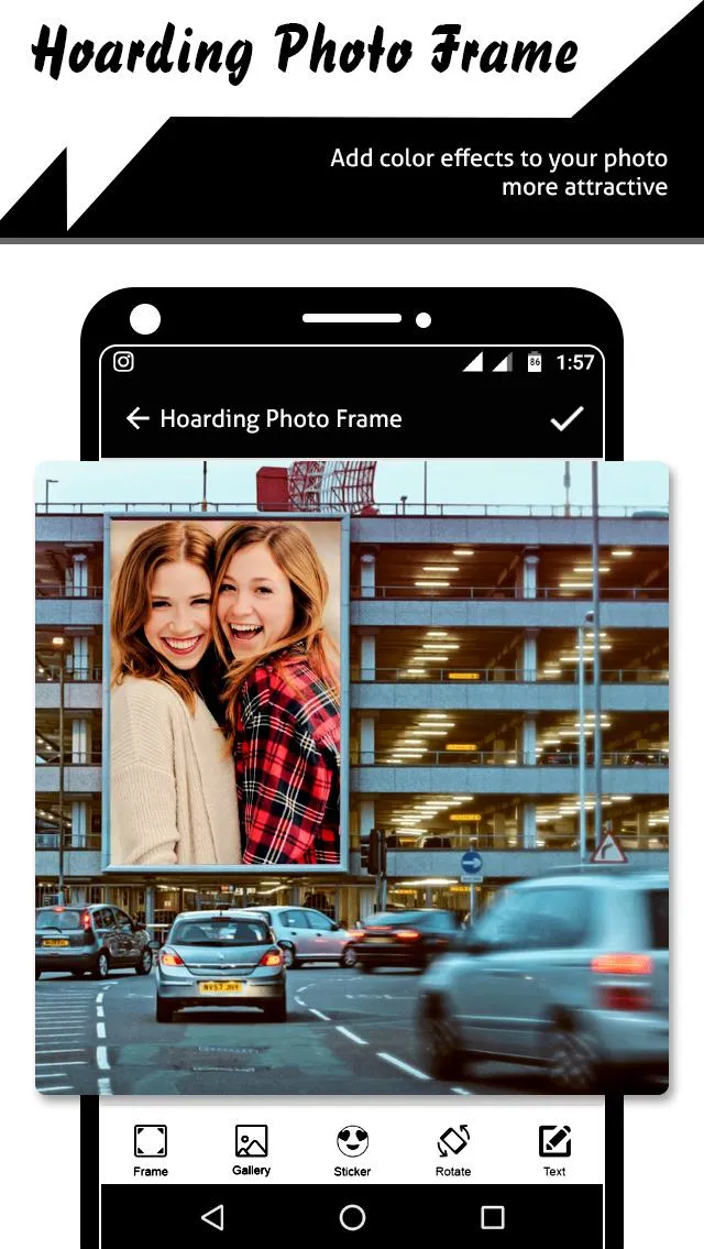 Hoarding Photo Frame | Indus Appstore | Screenshot