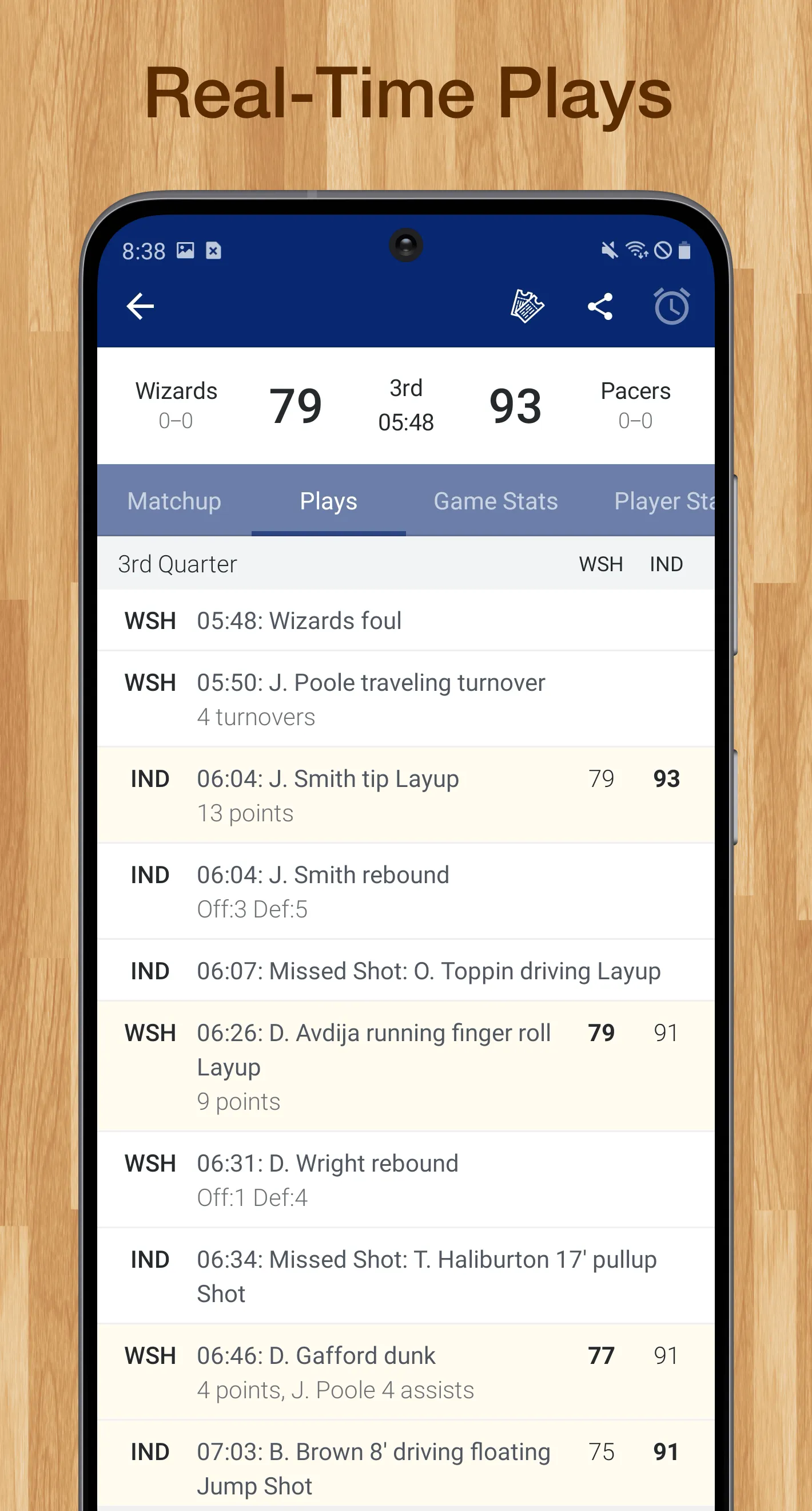 Scores App: for NBA Basketball | Indus Appstore | Screenshot