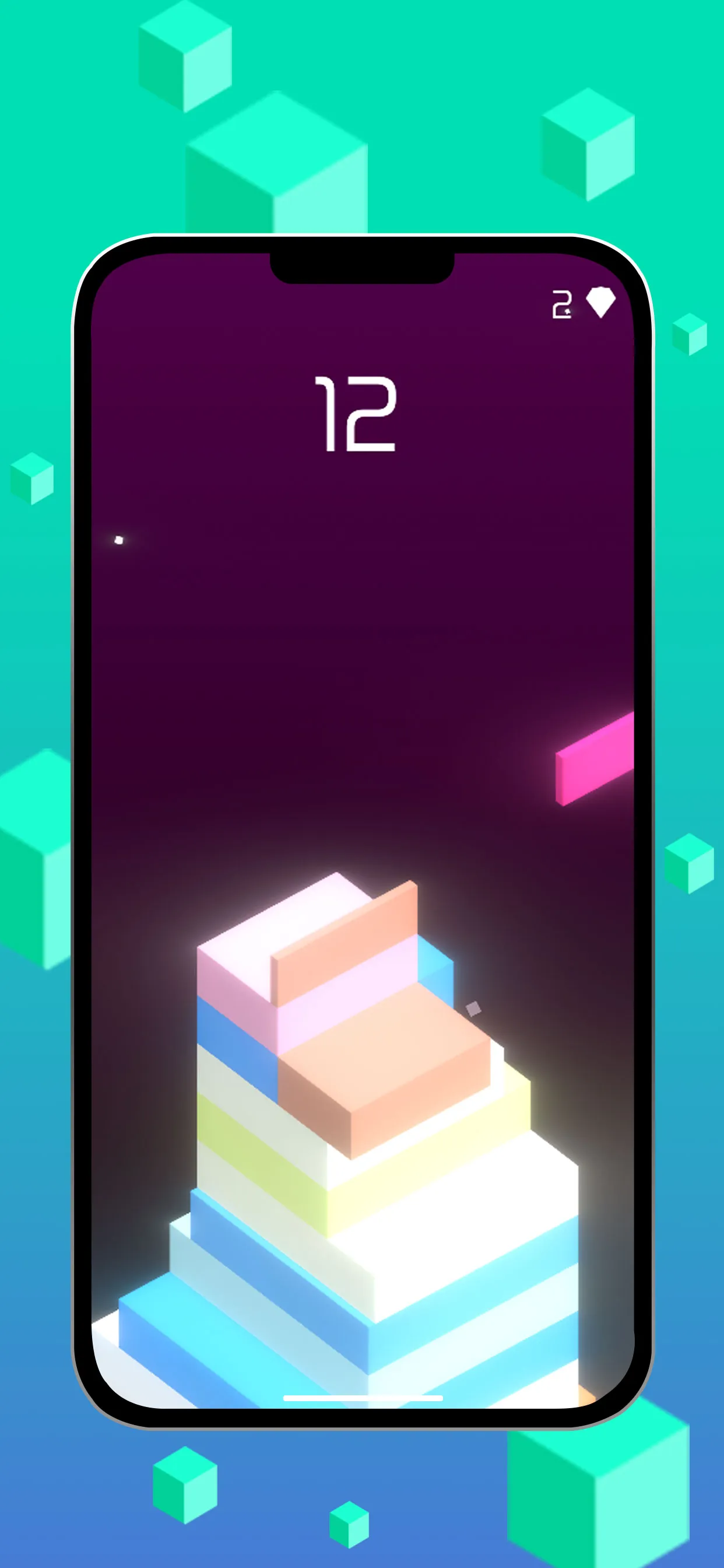 Upblock - Stack the Blocks | Indus Appstore | Screenshot