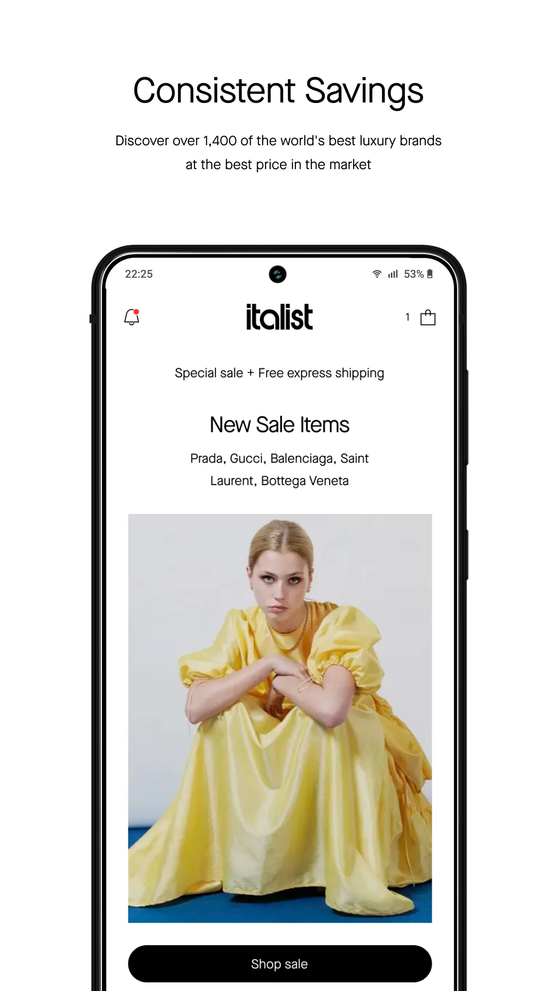 italist | Indus Appstore | Screenshot