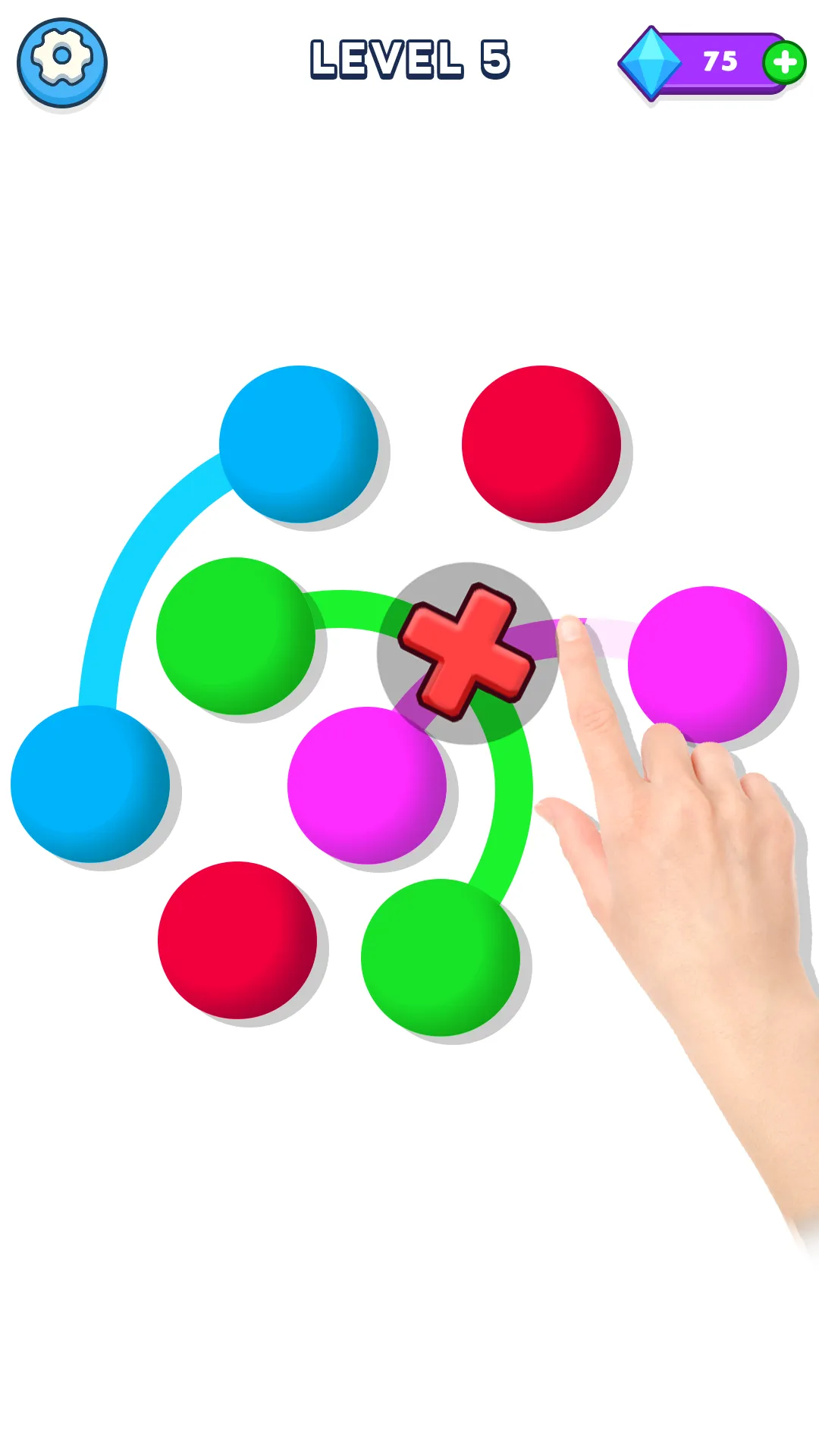 Connect Color Ball Puzzle Game | Indus Appstore | Screenshot