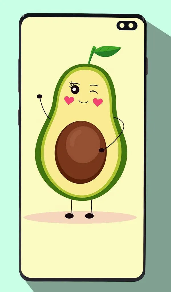 Cute Avocado Wallpapers | Indus Appstore | Screenshot