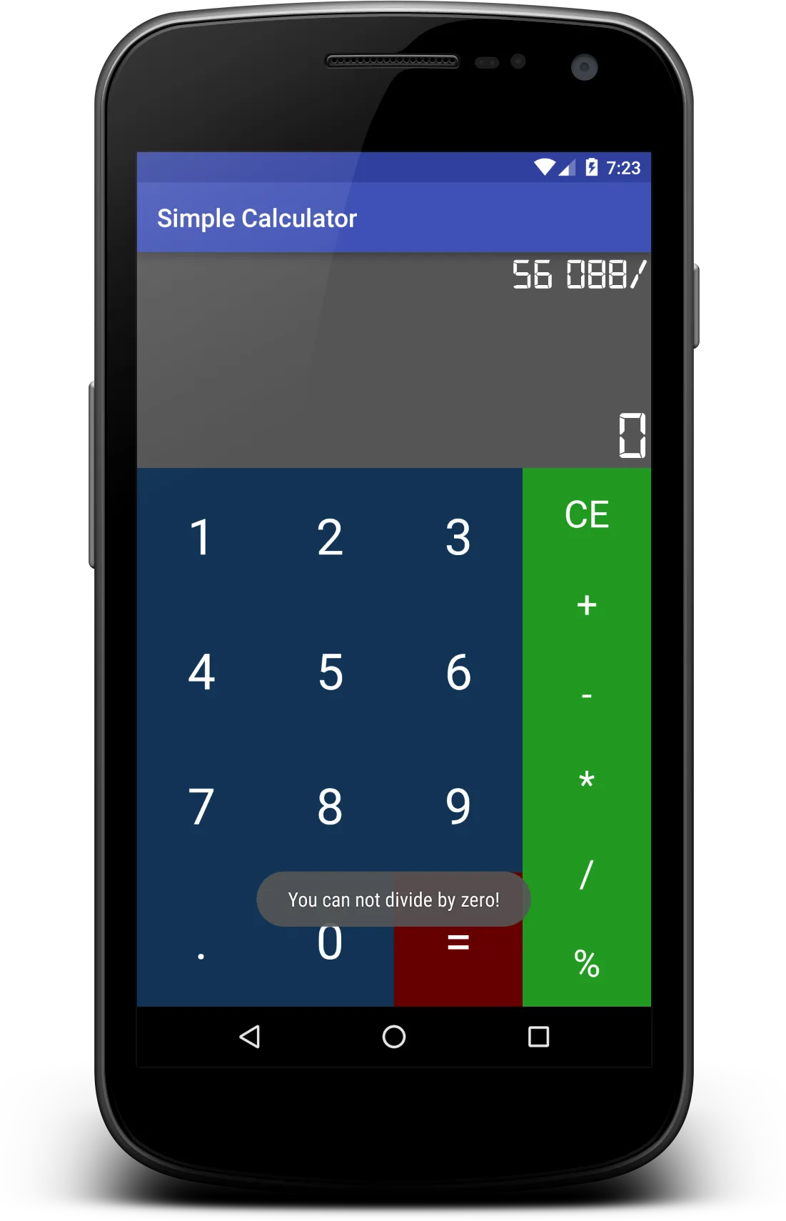 Simple Calculator | Indus Appstore | Screenshot