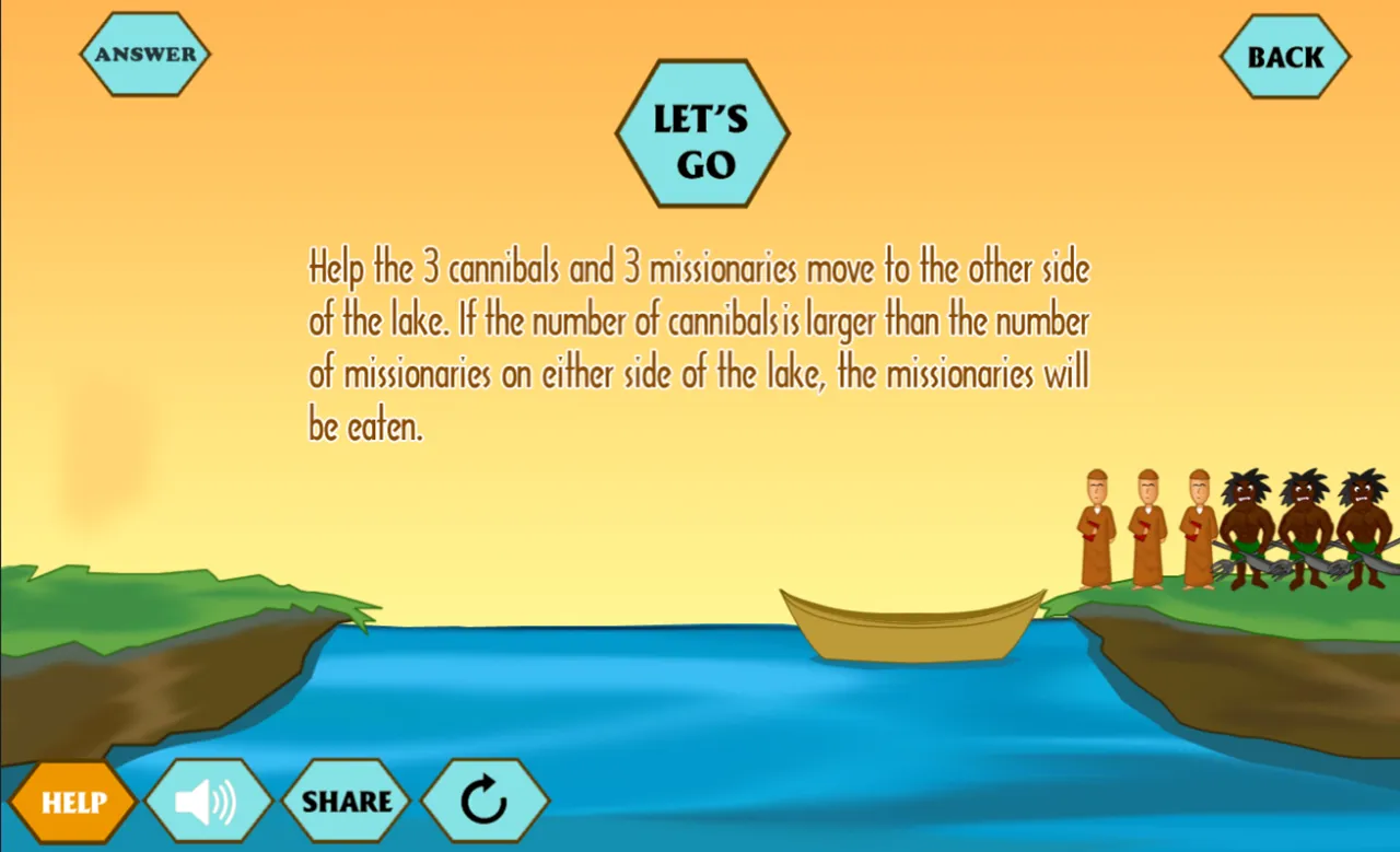 River Crossing IQ | Indus Appstore | Screenshot