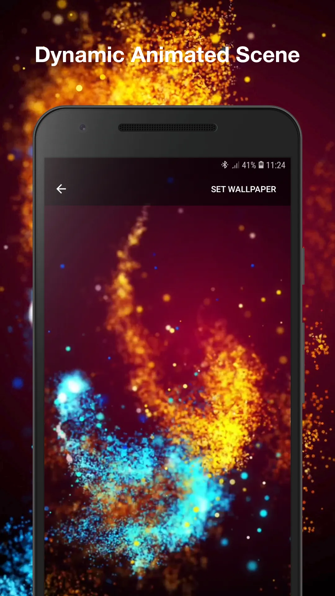 Abstract Particles Wallpaper | Indus Appstore | Screenshot