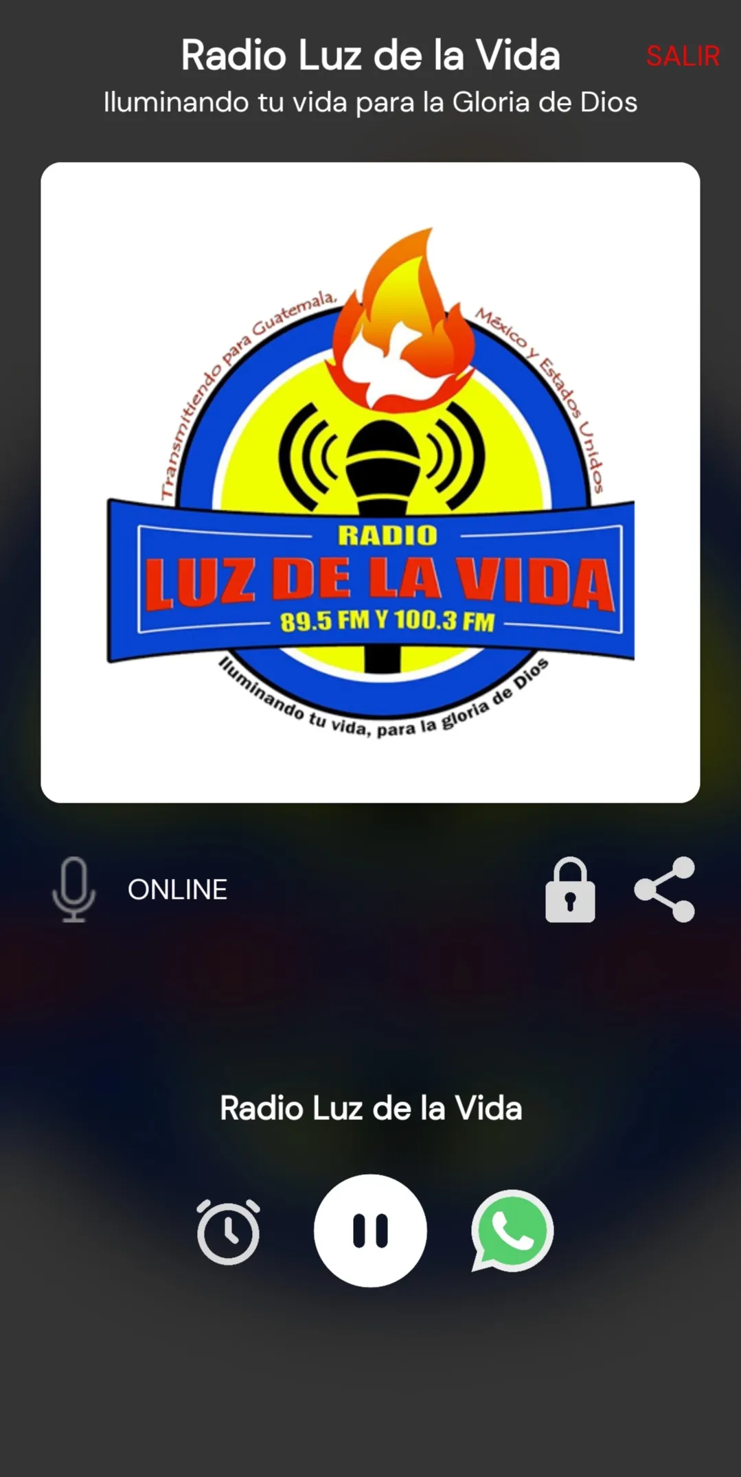 Radio Luz de la Vida | Indus Appstore | Screenshot