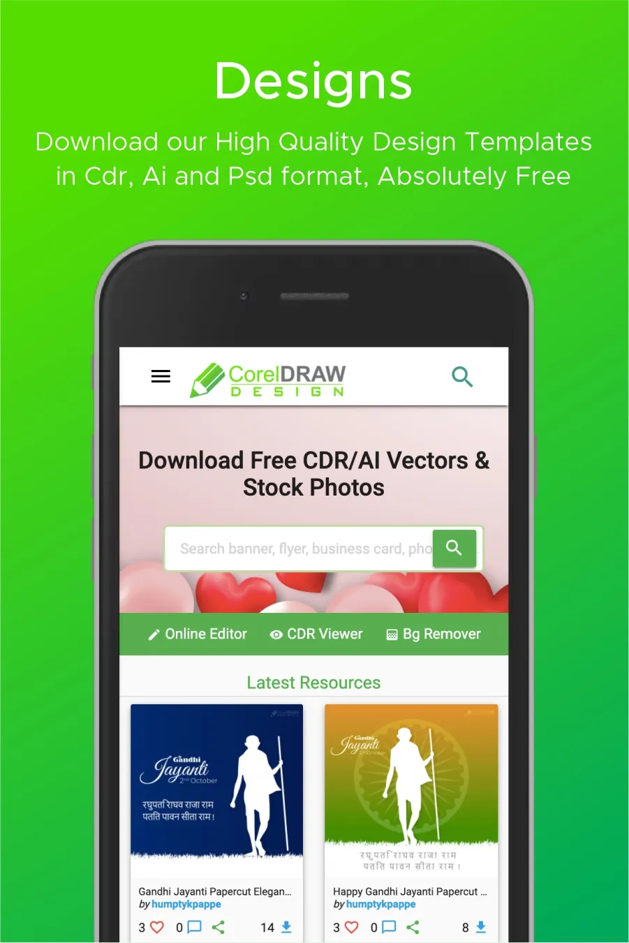 CorelDraw Design Templates | Indus Appstore | Screenshot