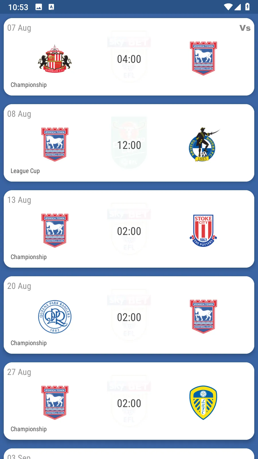 Ipswich Town Fan App | Indus Appstore | Screenshot