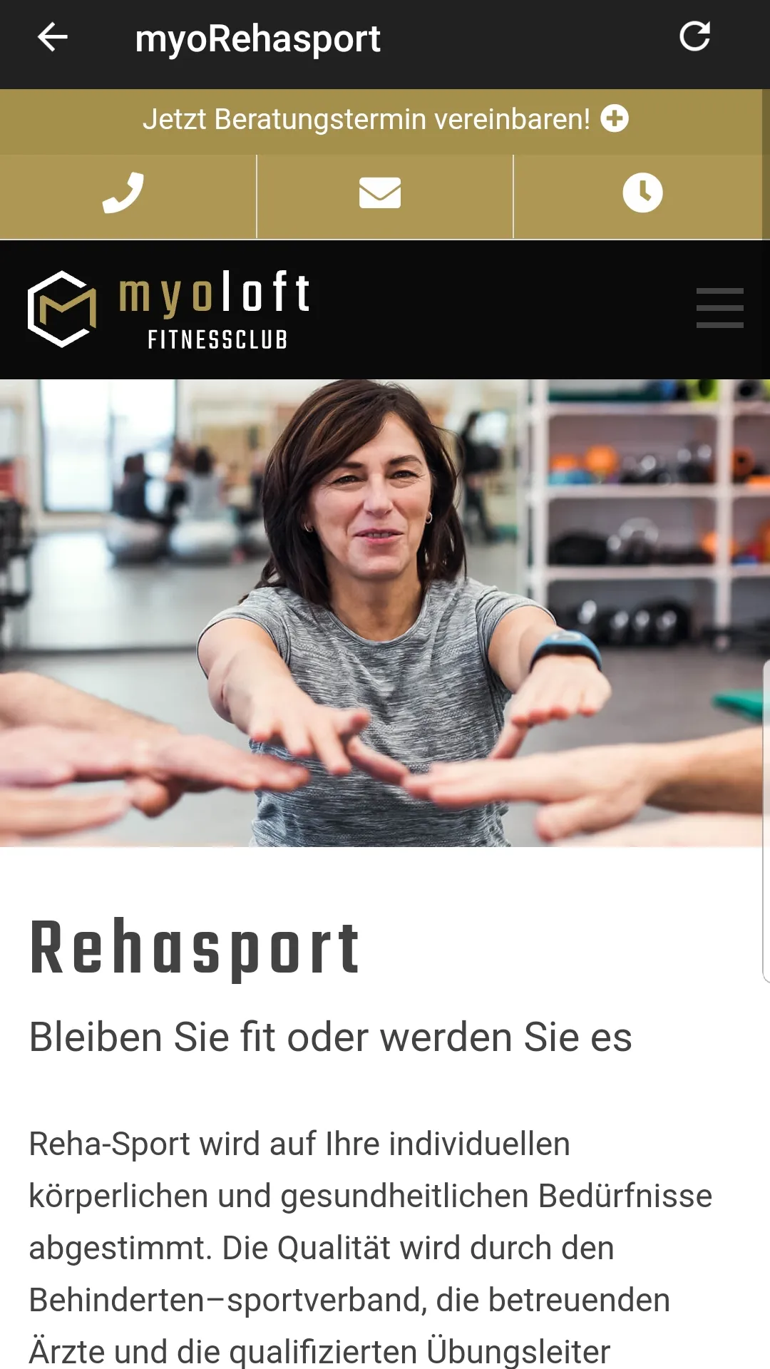 myoloft Fitnessclub | Indus Appstore | Screenshot