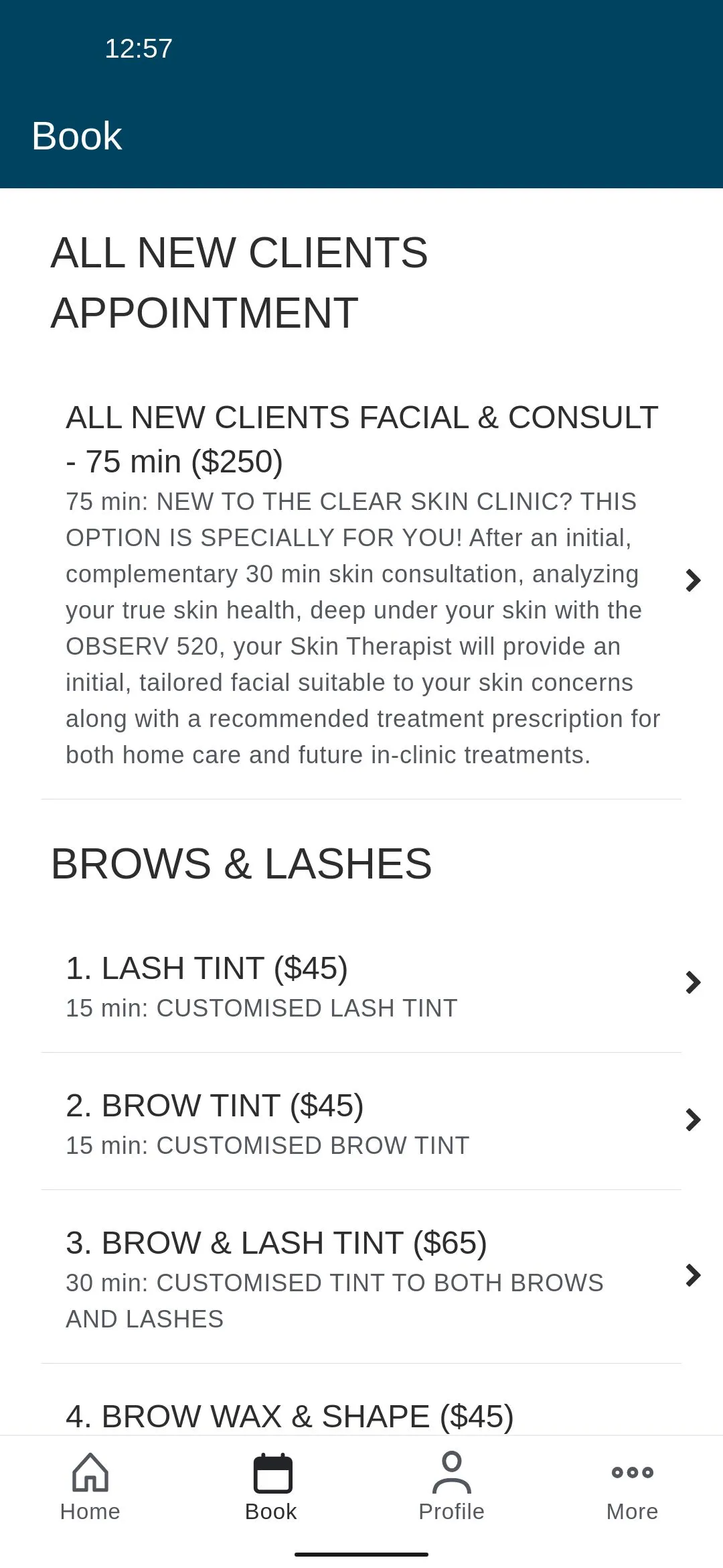 The Clear Skin Clinic | Indus Appstore | Screenshot