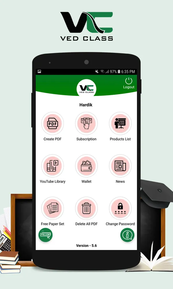 VedClass: Paper Generation App | Indus Appstore | Screenshot