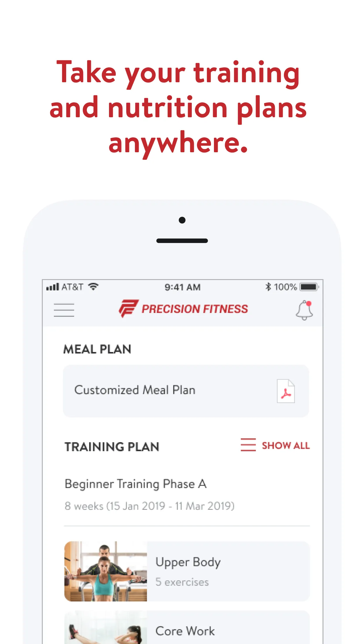 Precision Fitness Online | Indus Appstore | Screenshot