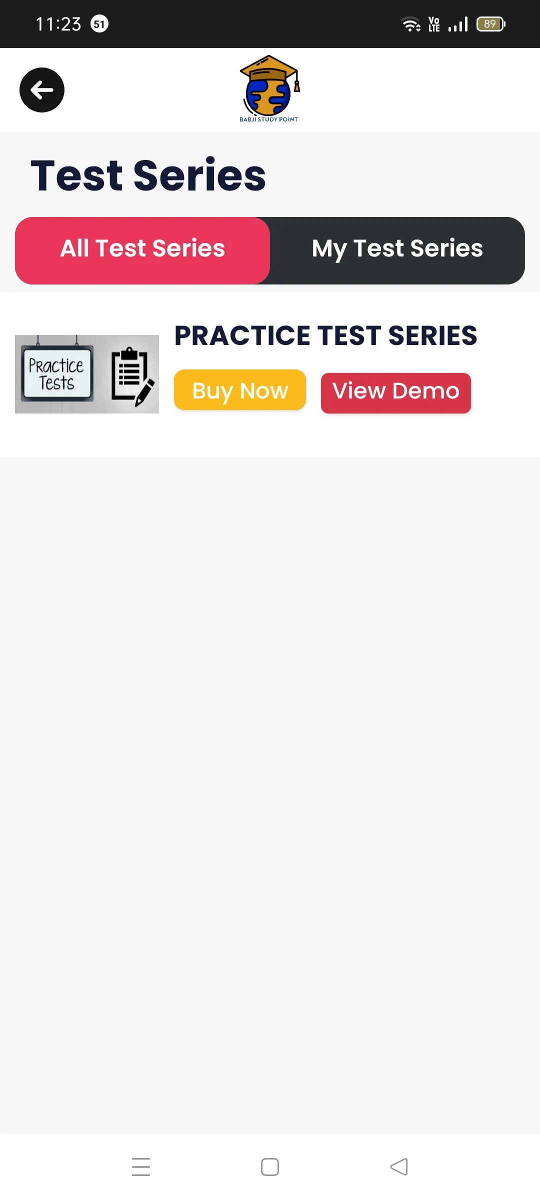 Babji Study Point | Indus Appstore | Screenshot