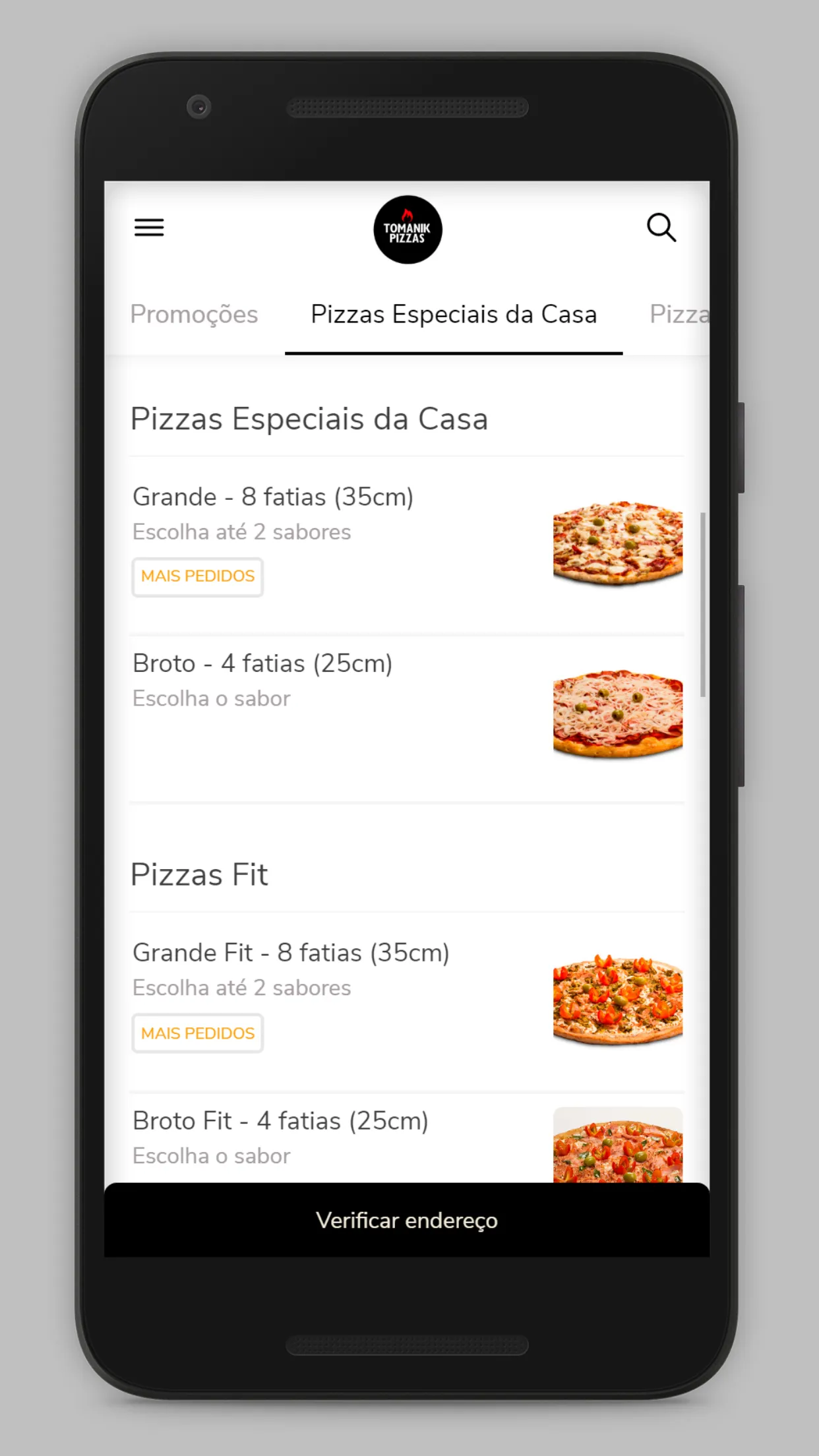 Tomanik Pizzas | Indus Appstore | Screenshot