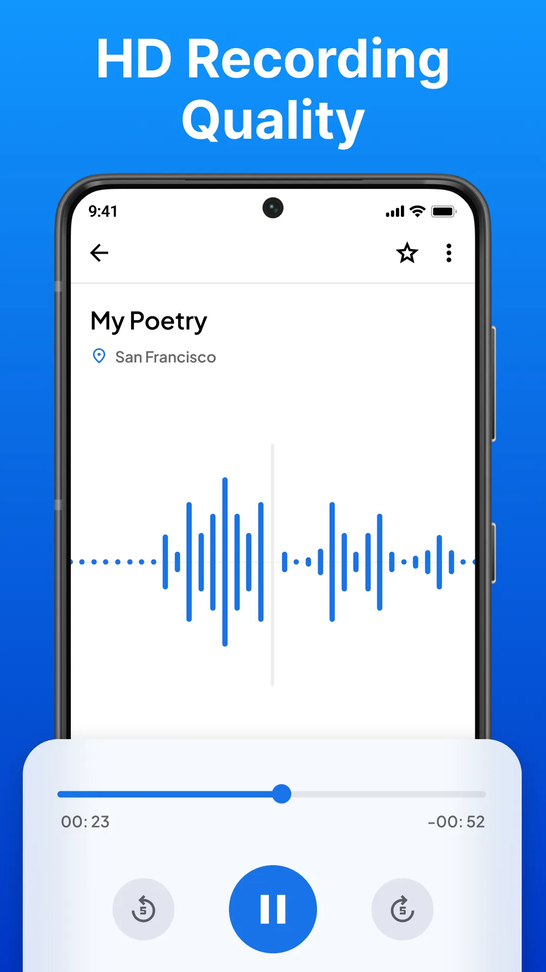 Voice Recorder | Indus Appstore | Screenshot