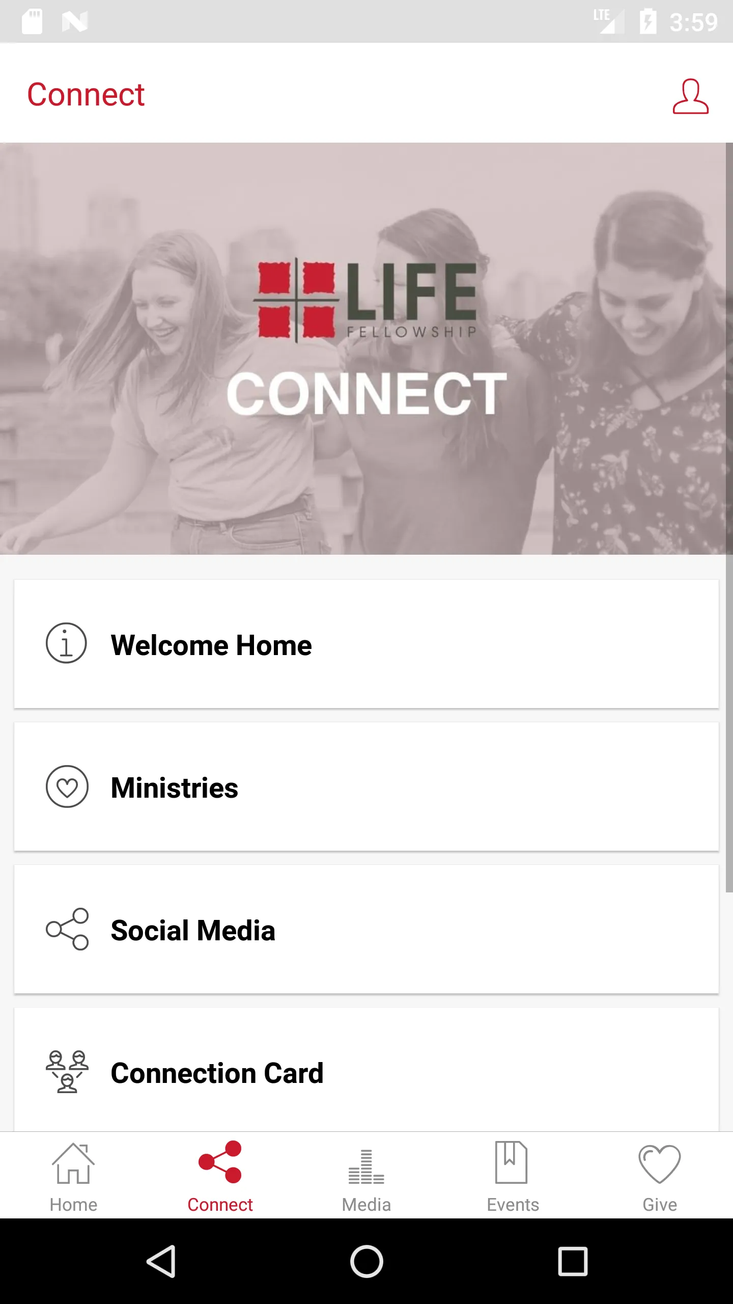 LIFE Fellowship Charlotte | Indus Appstore | Screenshot