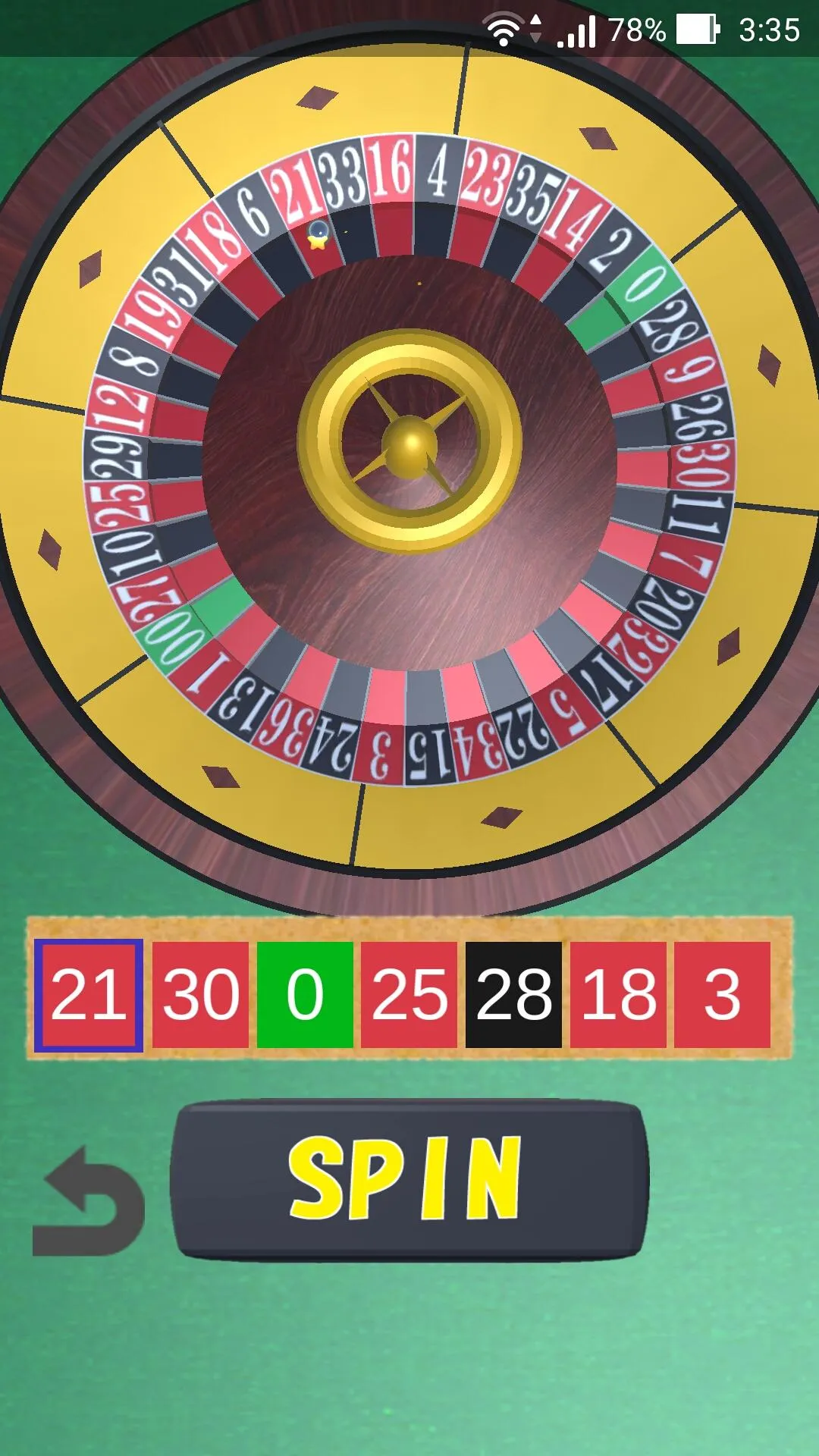 Roulette Wheel | Indus Appstore | Screenshot