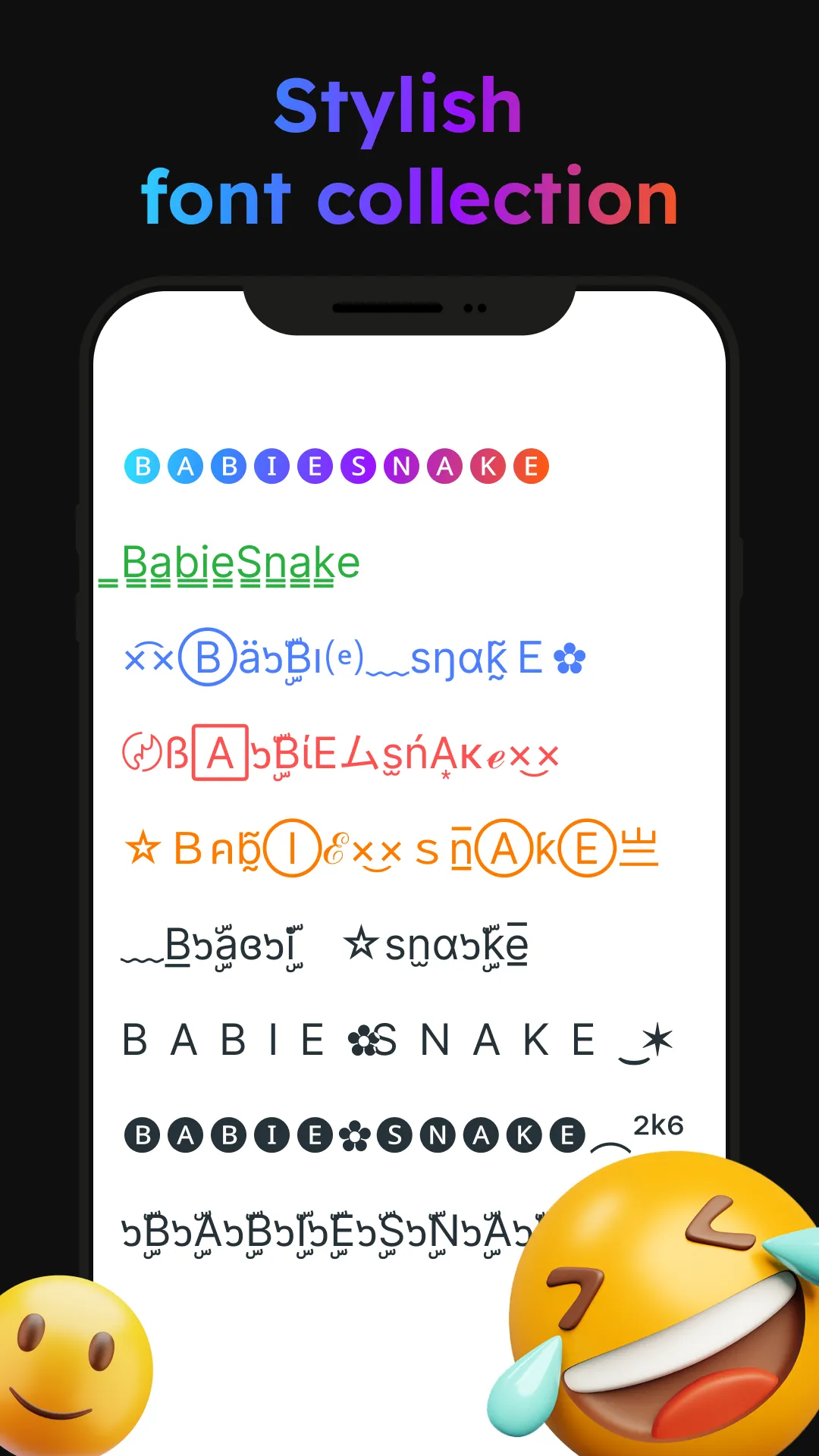 Fonts Keyboard: Themes, Emoji | Indus Appstore | Screenshot