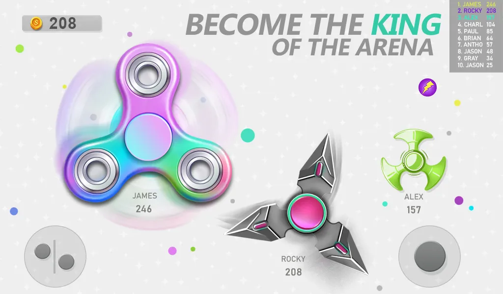 Realtime Fidget Spinner Games | Indus Appstore | Screenshot