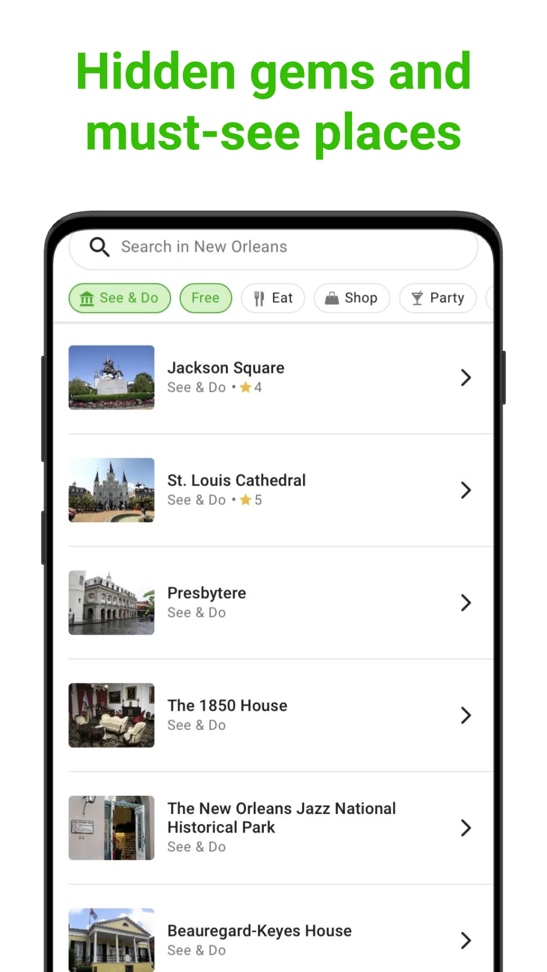 New Orleans SmartGuide | Indus Appstore | Screenshot