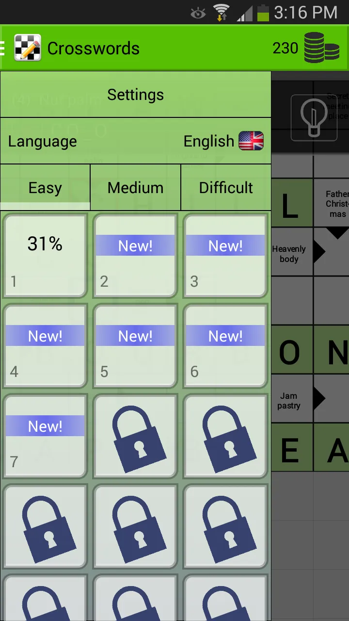 Crosswords | Indus Appstore | Screenshot