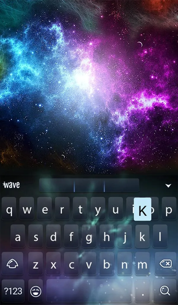 Nebulas Keyboard & Wallpaper | Indus Appstore | Screenshot